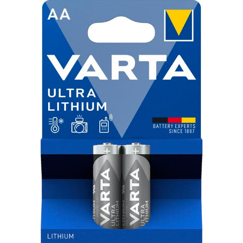 2 x VARTA Ultra Lithium AA Batterien