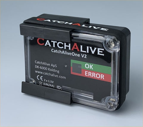 Fældealarm CatchAliveOne V2 (4G/5G) til levende fangst incl. 3 års abonnement